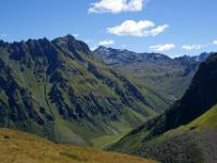 Bergspitzen über Valzifenzertal und Wintertal